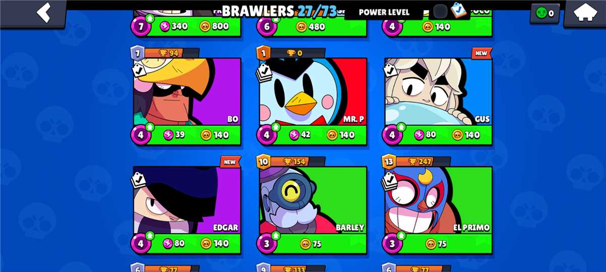 Penjualan akun permainan Brawl Stars